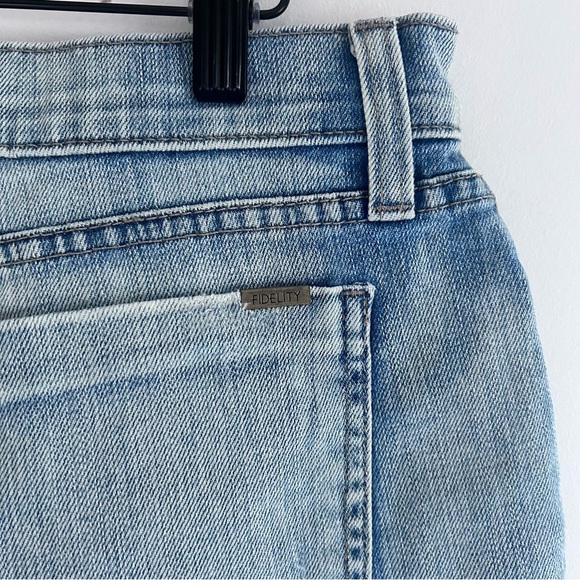 Fidelity Mid Rise Indigo Denim Chase Shorts Size 29 - Picture 6 of 11